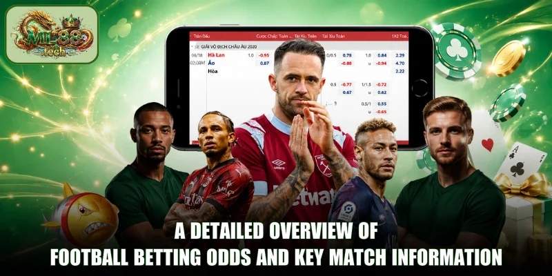 A detailed overview of football betting odds and key match information