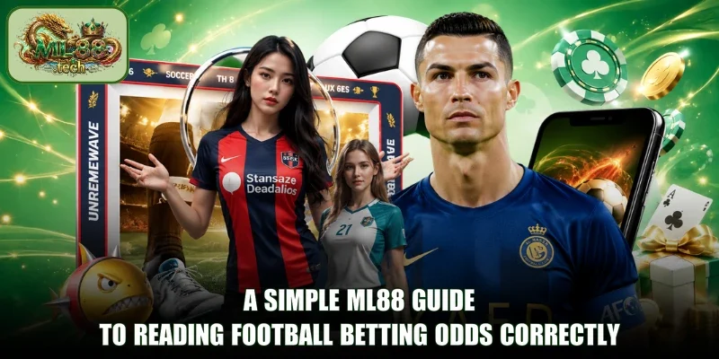 A simple ML88 guide to reading football betting odds correctly