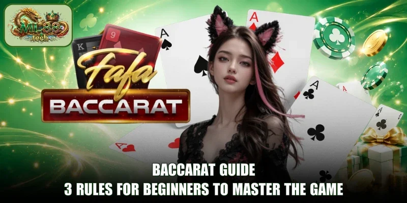 Baccarat Guide - 3 Rules for Beginners to Master the Game