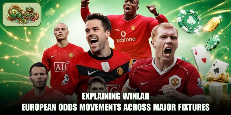 Explaining Winlah European odds movements across major fixtures