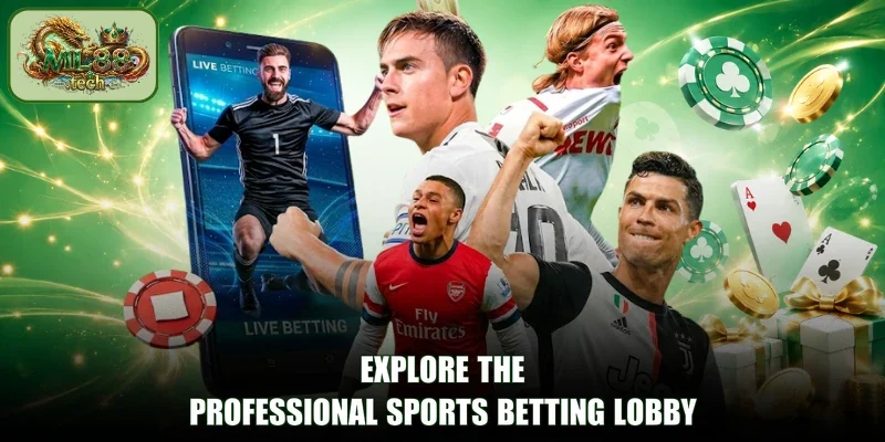 Explore the professional Sports betting lobby
