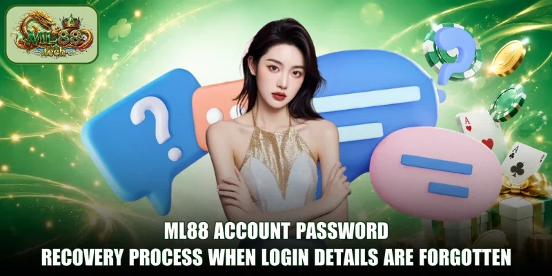 ML88 account password recovery process when login details are forgotten