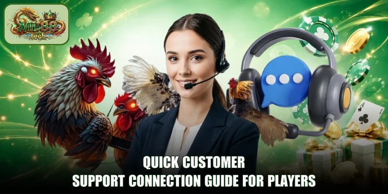 Quick Customer Support connection guide for players