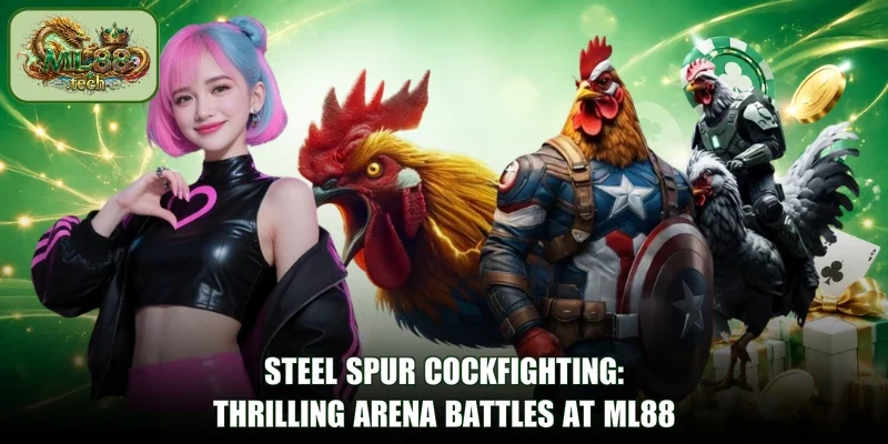 Steel-Spur Cockfighting: Thrilling Arena Battles at ML88