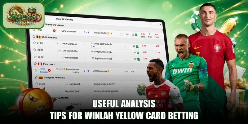 Useful analysis tips for Winlah Yellow Card Betting